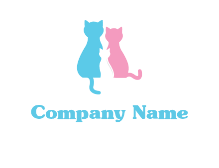 cat family logo