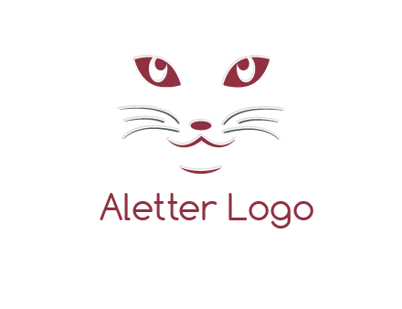 abstract cat logo