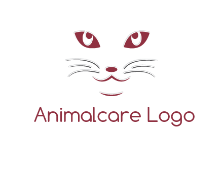 abstract cat logo