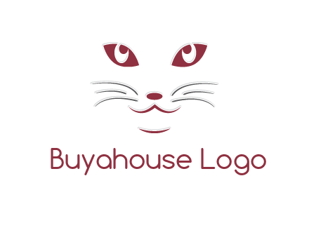 abstract cat logo