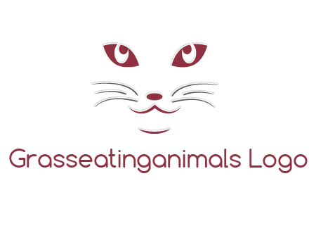 abstract cat logo