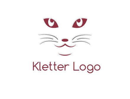 abstract cat logo