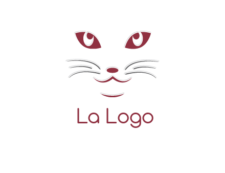 abstract cat logo