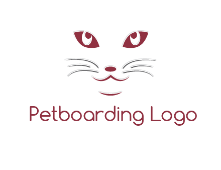 abstract cat logo