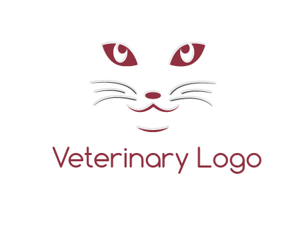 abstract cat logo