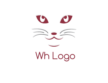 abstract cat logo