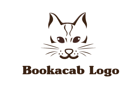 abstract cat logo