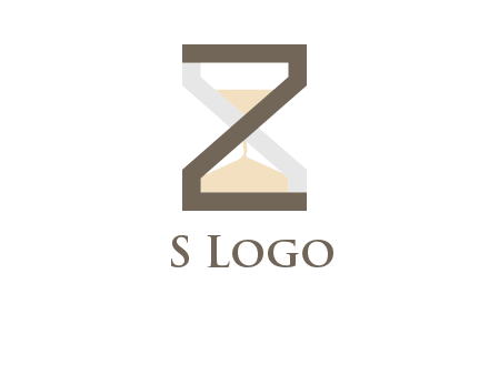 letter z incorporated with hourglass logo