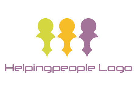 abstract people logo