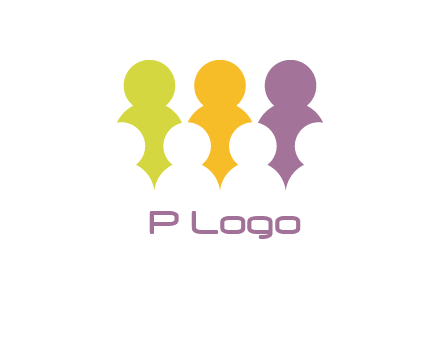 abstract people logo