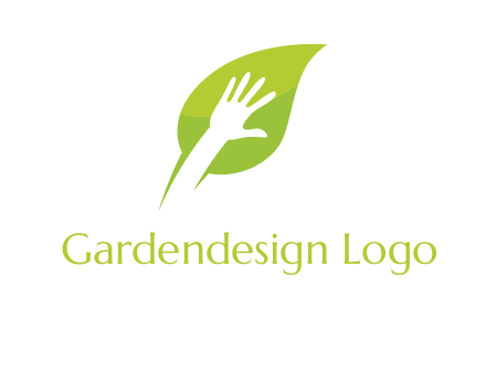 hand inside leaf logo