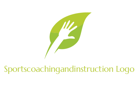 hand inside leaf logo