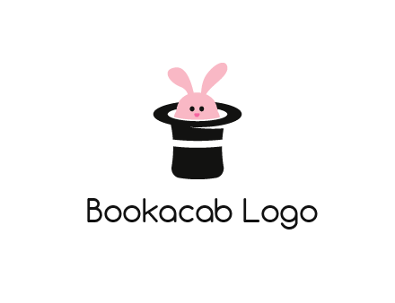 bunny in a hat logo