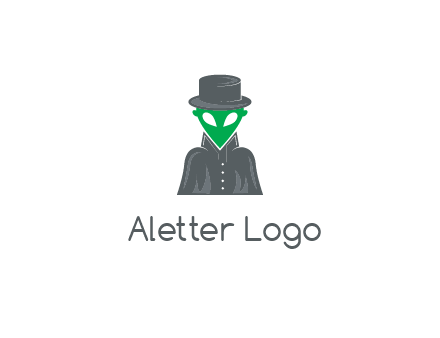 detective alien logo