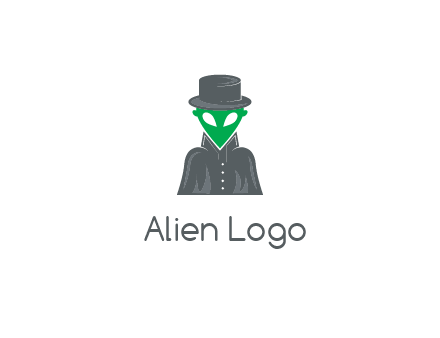 detective alien logo