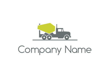 concrete mixer logo