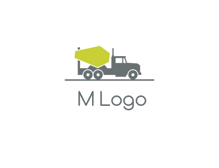 concrete mixer logo