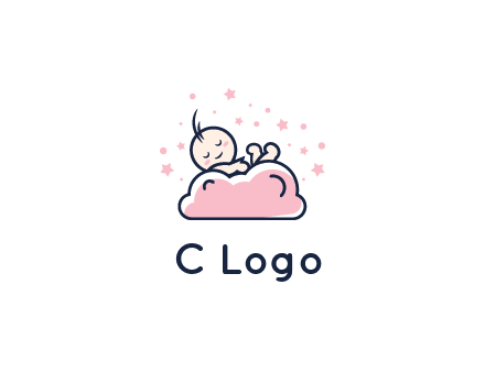 sleeping baby logo