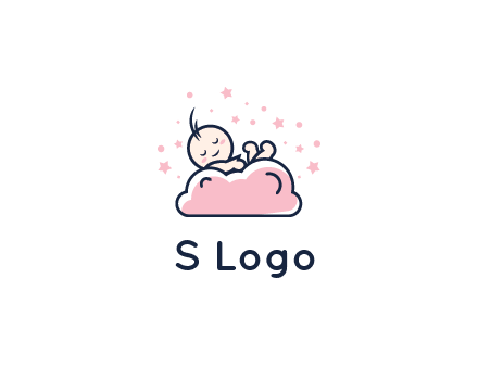 sleeping baby logo