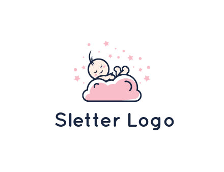 sleeping baby logo