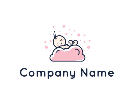 sleeping baby logo