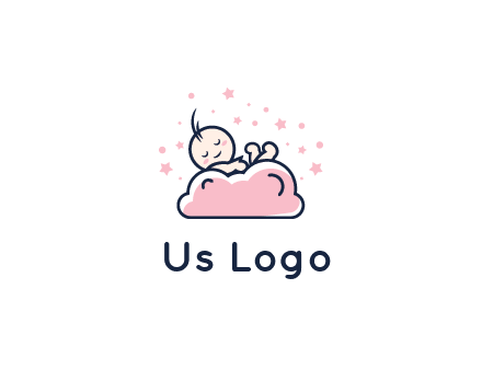 sleeping baby logo