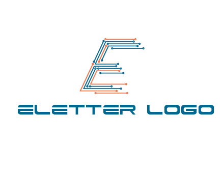 circuit letter E logo