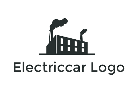 factory with smoke logo