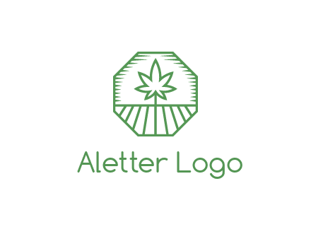 marijuana farm logo