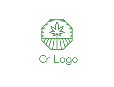 marijuana farm logo