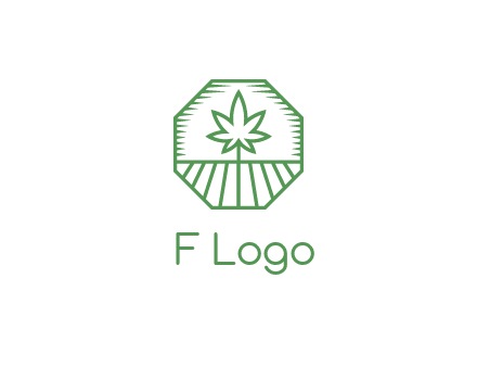 marijuana farm logo