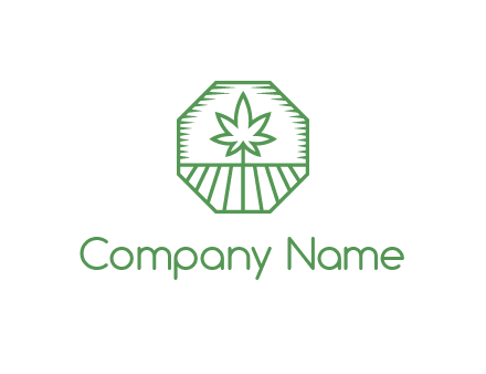 marijuana farm logo