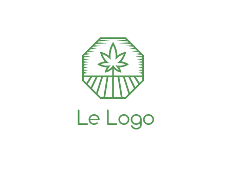 marijuana farm logo