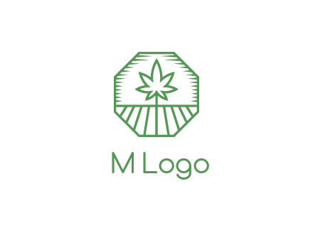 marijuana farm logo