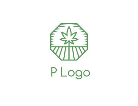 marijuana farm logo