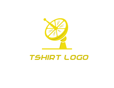 lemon satellite dish logo