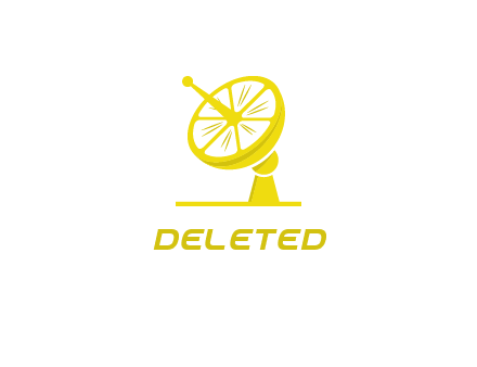 lemon satellite dish logo