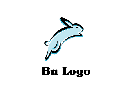 jumping bunny logo