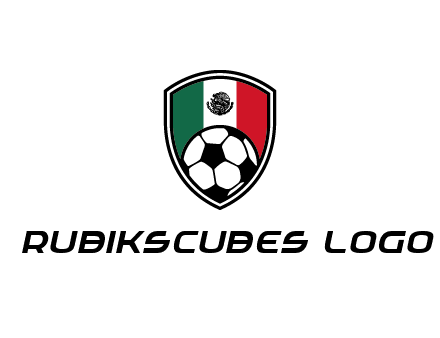 soccer inside mexico shield Logo