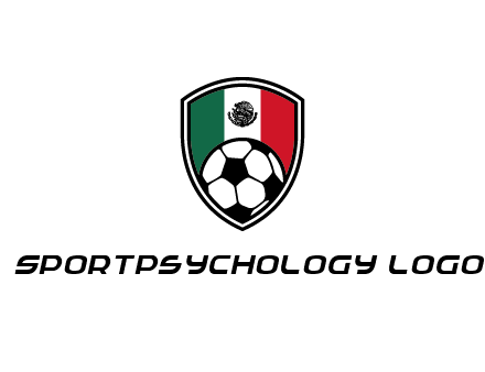 soccer inside mexico shield Logo