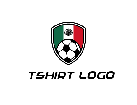 soccer inside mexico shield Logo