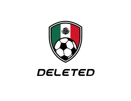 soccer inside mexico shield Logo