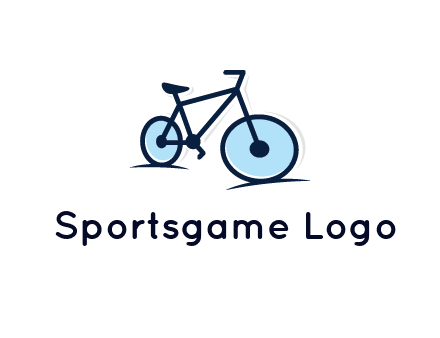 bicycle outline logo