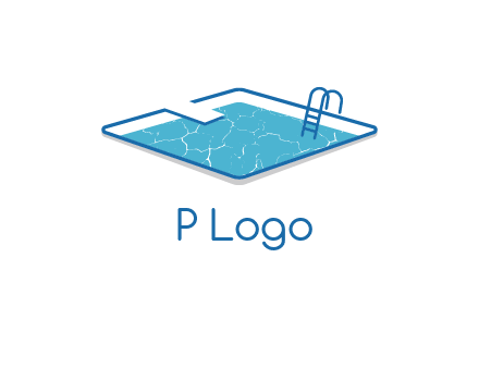 swimming pool logo