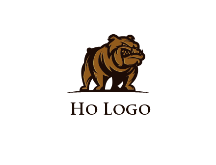 angry bulldog logo