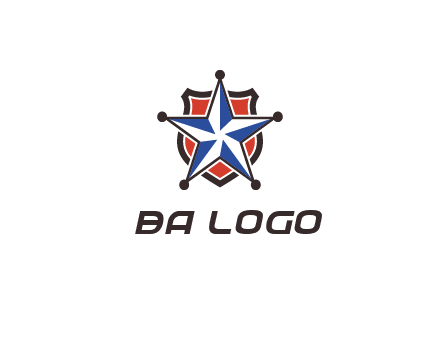 star over badge logo