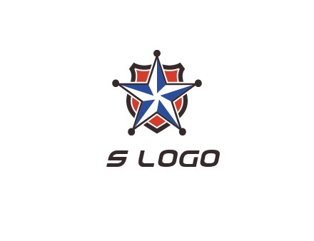 star over badge logo