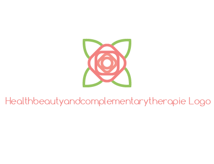 rose icon for a floral logo