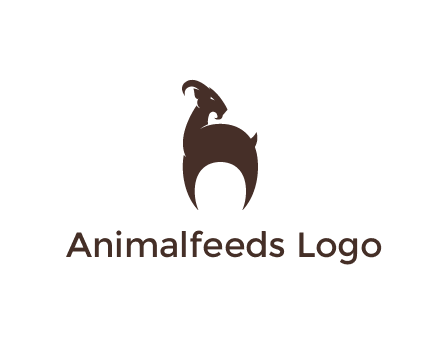 goat logo for a farm