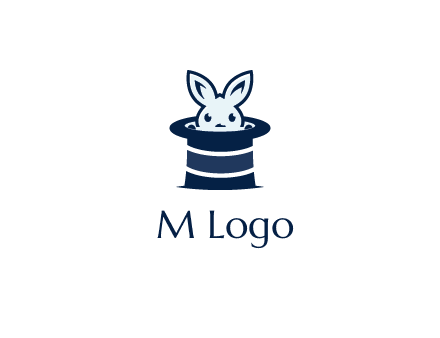 rabbit in a magician's hat icon